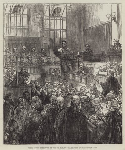 Proces van de Detectives in de Old Bailey, Onderzoek van de Gevangene Kurr door Sir John Charles Robinson